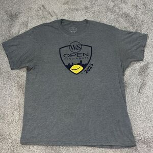Gray W & S Cincinnati Open Tennis Tournament 2003 T Tee shirt L men’s practice